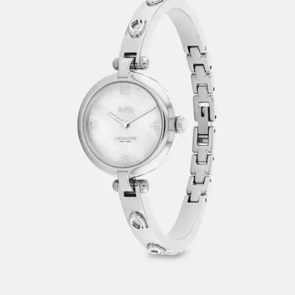 ??️ COACH?️ Cary Mother-Of-Pearl Bracelet silver watch 26mm main image 2